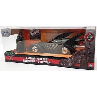 JADA TOYS JAD 98036 BATMAN FOREVER BATMOBILE & BATMAN 1/24 DIE-CAST