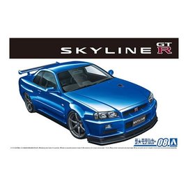 AOSHIMA AOS 05858 Aoshima 1/24 Nissan BNR34 Skyline GT-R V-spec '02