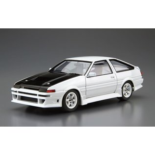 AOSHIMA AOS 05863 1985 TOYOTA AE86 TRUENO (CAR BOUTIQUE CLUB) PLASTIC MODEL 1/24