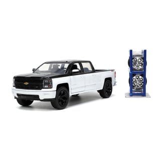 JADA TOYS JAD 33850 Jada 1/24 "Just Trucks" with Rack - 2014 Chevy Silverado