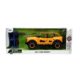 JADA TOYS JAD 34025 Jada 1/24 "Just Trucks" with Rack 2021 Ford Bronco