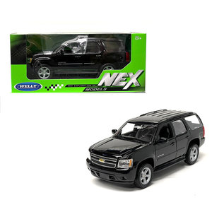 WELLY WEL 22509W-BK 2008 CHEVROLET TAHOE BLACK 1/24 DIE-CAST