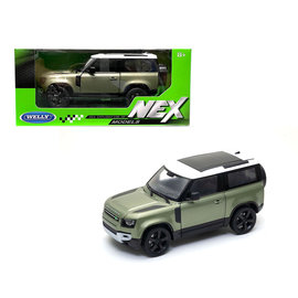 WELLY WEL 24110W-MGR 2020 LAND ROVER DEFENDER METALLIC GREEN 1/26 DIE-CAST