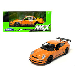 WELLY WEL 22495W-OR PORSCHE 911 GT3 RS ORANGE 1/24 DIE-CAST