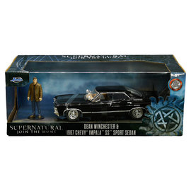 JADA TOYS JAD 32250 DEAN WINCHESTER & 1967 CHEVROLET IMPALA SPORT SEDAN (SUPERNATURAL)