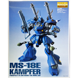 BANDAI BAN 5063507 Bandai MG 1/100 MS-18E Kampfer "Gundam 0080"