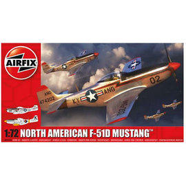 AIRFIX AIR A02047A NORTH AMERICAN F-51D MUSTANG PLASTIC MODEL