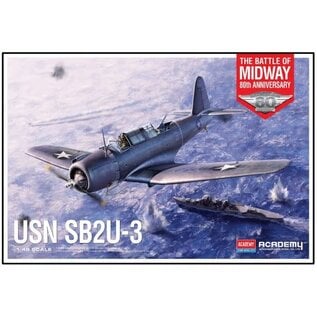 Academy/Model Rectifier Corp. ACA 12350 Academy 1/48 USN SB2U-3 "Battle of Midway" 80th Anniversary PLASTIC MODEL