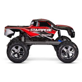 TRAXXAS TRA 36054-1-REDR Stampede®: 1/10 Scale Monster Truck with TQ™ 2.4GHz radio system