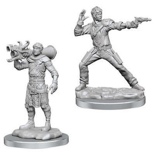 WIZKIDS WK 90583 D&D Nolzur's Marvelous Miniatures: Wave 19: Human Artificer & Human Apprentice