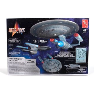 AMT AMT 1332 AMT1/1400 Scale Star Trek U.S.S. Enterprise NCC-1701-C PLASTIC MODEL