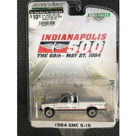 GREENLIGHT COLLECTABLES GLC 30230 1984 GMC S-15 EXTRA CAB 68TH ANNUAL INDY 500 RACE 1/64 DIE-CAST