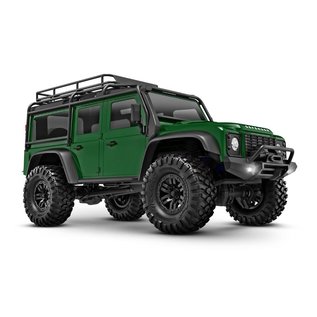 TRAXXAS TRA 97054-1GRN TRX-4M™ Scale and Trail® Crawler with Land Rover® Defender® Body: 1/18-Scale 4WD Electric Truck with TQ 2.4GHz Radio System