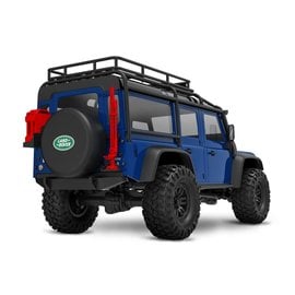 TRAXXAS TRA 97054-1BLUE TRX-4M™ Scale and Trail® Crawler with Land Rover® Defender® Body: 1/18-Scale 4WD Electric Truck with TQ 2.4GHz Radio System