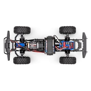 TRAXXAS TRA 97054-1BLUE TRX-4M™ Scale and Trail® Crawler with Land Rover® Defender® Body: 1/18-Scale 4WD Electric Truck with TQ 2.4GHz Radio System