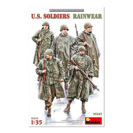 MINIART MIN 35245 U.S. SOLDIERS RAINWEAR 1/35 PLASTIC MODEL