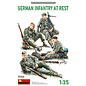 MINIART MIN 35266 GERMAN INFANTRY AT REST 1/35 PLASTIC MODEL