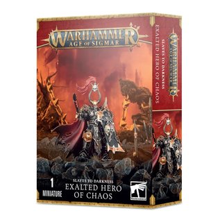 GAMES WORKSHOP WAR 99120201132 AOS SLAVES TO DARKNESS EXALTED HERO OF CHAOS