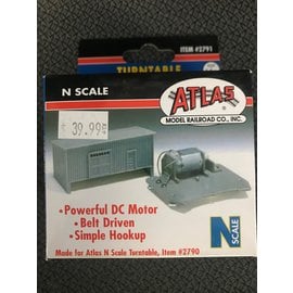 ATLAS RR ATL 2791 Turntable motor drive N scale for Atlas 2790 turntable