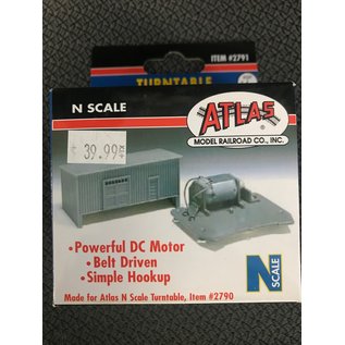 ATLAS RR ATL 2791 Turntable motor drive N scale for Atlas 2790 turntable