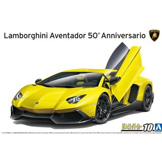 AOSHIMA AOS 05982 Aoshima 1/24 13 Lamborghini Aventador 50th ANNIVERSARIO
