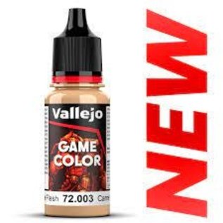 VALLEJO VAL 72003 18ml Bottle Pale Flesh Game Color