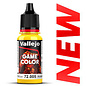 VALLEJO VAL 72005 18ml Bottle Moon Yellow Game Color