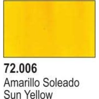 VALLEJO VAL 72006 18ml Bottle Sun Yellow Game Color