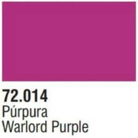 VALLEJO VAL 72014 18ml Bottle Warlord Purple Game Color