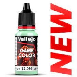 VALLEJO VAL 72096 18ml Bottle Verdigris Game Color