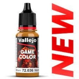 VALLEJO VAL 72036 18ml Bottle Bronze Brown Game Color