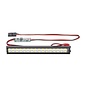 HOBBY DETAILS HDT LR05006 Hobby Details 1/10 Double Row Light Bar - 48 LED (White) 5-8V, Roof Mount, Receiver Plug 146.7x10.3mm