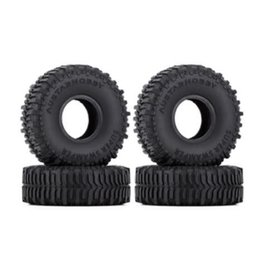 HOBBY DETAILS HDTTRX4M012 Hobby Details 1.0" Tire Set, TRX-4M 1/18 Car 2.17" OD, 0.95" Width (4)