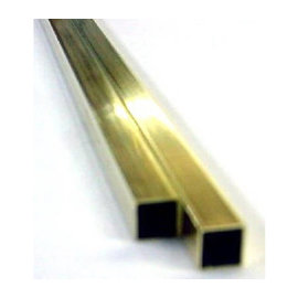 K+S METALS K+S 8149 1/16X.014 BRASS TUBE SQ (2 pack)