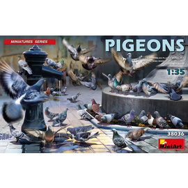 MINIART MIN 38036 PIGEONS 1/35 PLASTIC MODEL