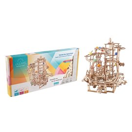 UGEARS UGR 70177 UGears Marble Run Spiral Hoist - 266 Pieces (Advanced)