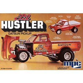 MPC MPC 982 1975 Datsun Pickup "Li'l Hustler" 1/25 Model Kit (Level 2) PLASTIC MODEL