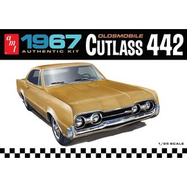 AMT AMT 1365 1967 Oldsmobile Cutlass 442 1/25 Model Kit (Level 2)