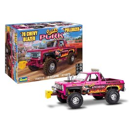 REVELL GERMANY REV 14532 1978 CHEVY BLAZER (PULLDOZER) 1/24 SCALE PLASTIC MODEL