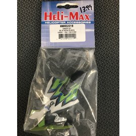 HELIMAX HMX E2219 Canopy set w/ (4) rotor blades green 1SQ/1SQ V-cam quad