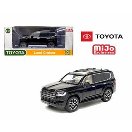 MOTOR MAX MM H08222BK 2023 TOYOTA LAND CRUISER BLACK 1/24 DIE-CAST