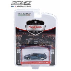 GREENLIGHT COLLECTIBLES GLC 37270-E 2020 CHEVROLET CORVETTE C8 STINGRAY 1LT 1/64 DIE-CAST BARRETT-JACKSON SERIES 11