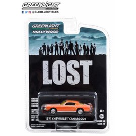 GREENLIGHT COLLECTIBLES GLC 44980-C 1971 CHEVROLET CAMARO Z28 (LOST) 1/64 DIE-CAST HOLLYWOOD SERIES 38