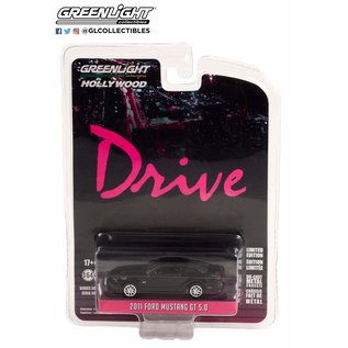 GREENLIGHT COLLECTIBLES GLC 44940-F 2011 FORD MUSTANG GT 5.0 (DRIVE) 1/64 DIE-CAST HOLLYWOOD SERIES 34