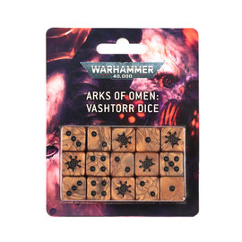 GAMES WORKSHOP WAR 99220115001 ARKS OF OMEN VASHTORR DICE