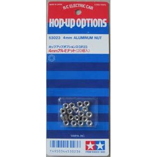 TAMIYA TAM 53023 4MM  aluminum nut pack (20)
