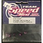 SPEEDMIND GW 030P Machined 3mm aluminum flanged locknut purple (5)