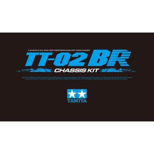 TAMIYA TAM 58717 TT-02BR CHASSIS KIT 1/10 4WD HIGH PERFORMANCE OFF-ROAD RACER