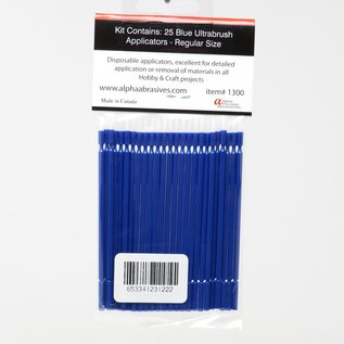 ALPHA PRECISION ABRASIVES INC. BRU 1300 Ultra Brushes Set blue - Regular (25)