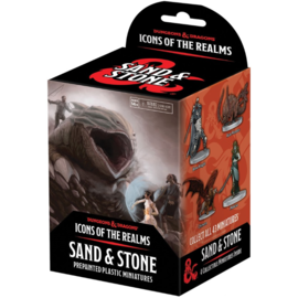 WIZKIDS WK 96235 D&D Icons of the Realms Miniatures: Sand & Stone (Set 26)